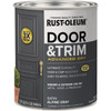 Rust-Oleum Stops Rust 1 Qt. Satin Alpine Gray Door and Trim Paint 369387 782366