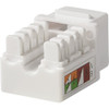 RCA Keystone CAT6-5E RJ45 White Modular Jack TPHKJRJ45EV 516628