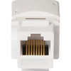 RCA Keystone CAT6-5E RJ45 White Modular Jack TPHKJRJ45EV 516628