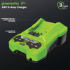 Greenworks 24V 2A Battery Charger 2938202 729814