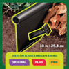 Master Mark Original 3.5 In. H. x 20 Ft. L. Black Plastic Lawn Edging 23920 711711