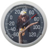 Taylor 13.25 In. Eagle Nature Round Dial Thermometer 5307093