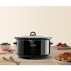 Crock-Pot 8 Qt. Black Manual Slow Cooker 2133113 634103