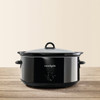 Crock-Pot 8 Qt. Black Manual Slow Cooker 2133113 634103