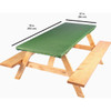 Coghlans 37 In. x 76 In. Picnic Tablecloth 2320 750938