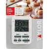 Taylor Dual Event Digital Timer With Clock 5880WH 631047
