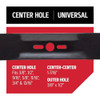 Oregon Gator 21 In. Universal  Gas Push Mower Blade U-21-1G 724890