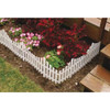 Emsco Group 24 In. W. x 13 In. H. White Plastic Picket Fence 2140 707970
