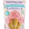 Nostalgia 8 Oz. Strawberry Individual Ice Cream Packet ICMX8STBR