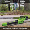 Greenworks 2x24v Brushless Blower 2419302 714826