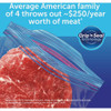Ziploc Qt. Freezer Bag (38-Count) 381 628916