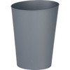 Hefty 2.3 Gal. Gun Metal Wastebasket HFT-672621-4 623901