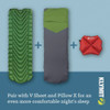 Klymit Static V Green Sleeping Pad 06SVGR02C 706555