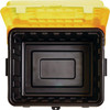 Durabilt Black & Yellow Tote Locker with Tray  0441BKYL.02 628317