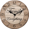 Westclox 11 In. Family Is Everything Wall Clock 33348