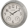 La Crosse Clock Co. 14" In/Out Wall Clock 433-3236