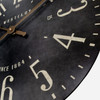 Westclox 15.5 In. Authentic Vintage Dial Dark Wall Clock