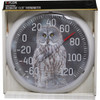 Taylor 13.25 In. Owl Nature Series Round Dial Thermometer 5307061 610376
