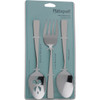 Pfaltzgraff Danford 18.0 Stainless Steel Serving Set (3-Piece)