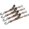 Erickson 1 In. x 10 Ft. Ratchet Tie Down Straps, Camouflage (4-Pack) 01419 588012