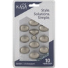KasaWare 1-1-4 In. Diameter Satin Nickel Oval Knob (10-Pack) K460SN-10 240090