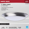 Nuvo 7" Bn Cct Led Fixture 62-1802R1 553523