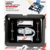 Erickson E-Track Plate Black with Center Flip Ring 09135 575542