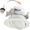 Halo 4 In. Selectable CCT Integrated LED Recessed Light Trim, 600 Lm./900 Lm.