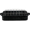 GraniteWare Open Rectangular Roaster with V-Rack 319866