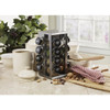 Kamenstein Heritage 16-Jar Stainless Steel Revolving Countertop Spice Rack 5084920 615085