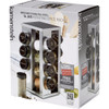 Kamenstein Heritage 16-Jar Stainless Steel Revolving Countertop Spice Rack 5084920 615085