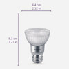 Philips 2pk 50w Par20led Sw Bulb 570846 550512