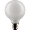 Nuvo 2pk 60w G25 Wht Led Bulb S21247
