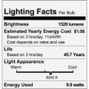 Philips Ultra Efficient 100W Equivalent Daylight A19 LED Light Bulb 587881 549102