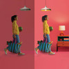 Wiz 65W Equivalent BR30 Medium Smart LED Light Bulb (2-Pack) 603654 562340