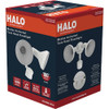 Halo White Motion Activated Incandescent Security Floodlight Fixture MS185RW 545319