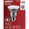 Satco 50W Equivalent 5CCT-Selectable PAR20 Medium Dimmable LED Floodlight Bulb S11581 545442