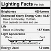 Philips 3pk Br3065w 5cct Ledbulb 583161 543083