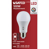 Satco 100W Equivalent 5CCT-Selectable A19 Dimmable Traditional LED Light Bulb S15195 559262