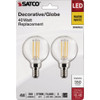 Satco 2pk 4w G16 Cnd Led Bulb S21810 506013
