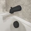 Danco Universal Matte Black Tub Spout with Diverter 9D00011079 484003
