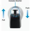 Danco Universal Matte Black Tub Spout with Diverter 9D00011079 484003