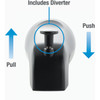 Danco Universal Matte Black Tub Spout with Diverter 9D00011079 484003