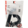 Keeney 1-1-2 In. to 1-1-4 In. Black Plastic P-Trap with Reducer Washer 400BK 456712