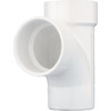 Charlotte Pipe 3 In. Hub DWV Sanitary Street Tee PVC 00403  1000HA