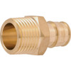 SharkBite 1/2 In. PEX-A x 1/2 In. MNPT Brass Adapter UAB120LFA