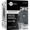 Insinkerator Evolution 1 HP Garbage Disposer, 10 Year Warranty Evolution 1 HP EVOLUTION 1 HP 499280