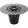 Danco Matte Black Hair Catcher For Shower Drain 9D00011086