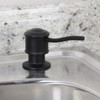 Danco Universal Matte Black Soap Dispenser with Curved Nozzle 9D00012032 480498