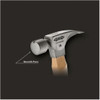 Stiletto 16 Oz. Smooth-Face Framing Hammer with Hickory Handle TI16SC 377748